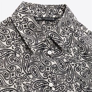 Zara Paisley Print Women's Top